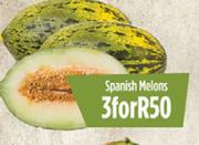 Spanish Melons-For 3