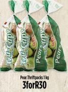 Pear Thriftpacks-3 x 1Kg
