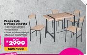 Vegas Oslo 5-Piece Dinette