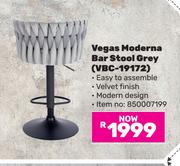 Vegas Moderna Bar Stool (Grey) VBC-19172