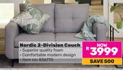 Nordic 2-Division Couch