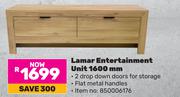 Lamar Entertainment Unit 1600mm