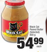 Black Cat Peanut Butter (Selected)-800g Each