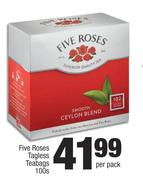 Five Roses Tagless Teabags-100's Per Pack