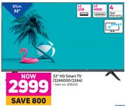 Hisense 32" HD Smart TV 32A6000/32A4