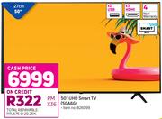 Hisense 50" UHD Smart TV 50A6G