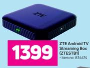 ZTE Android TV Streaming Box ZTESTB1