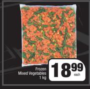 Frozen Mixed Vegetables-1Kg Each