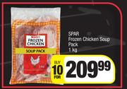 Spar Frozen Chicken Soup Pack-For 10 x 1Kg