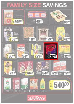 SPAR SAVEMOR EASTERN CAPE : Big Stokvel Deals (22 November - 19 December 2021) Valid in Alexandria, Dordrecht, Hanover, Hogsback, Idutywa, Willowvale, Mooiplaas, Richmond, page 3
