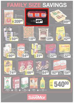 SPAR SAVEMOR EASTERN CAPE : Big Stokvel Deals (22 November - 19 December 2021) Valid in Alexandria, Dordrecht, Hanover, Hogsback, Idutywa, Willowvale, Mooiplaas, Richmond, page 3