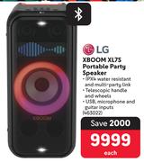 LG Xboom XL7S Portable Party Speaker