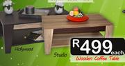 Wooden Coffee Table Each