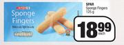 Spar Sponge Fingers 125g- Each