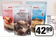Spar Instant Dessert Mix (Assorted) 400g/500g- Each 