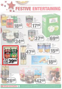 SUPERSPAR EASTERN CAPE : We've Got The Christmas You Deserve (23 November - 5 December 2021) Valid In | Bluewater Bay, Amalinda, Knysna, Heather Park, Jeffery's Bay, Rosehill, Sedgefield, Spandau, page 3
