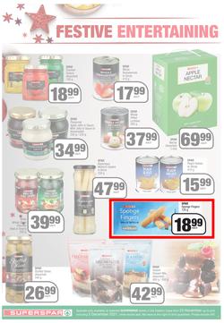SUPERSPAR EASTERN CAPE : We've Got The Christmas You Deserve (23 November - 5 December 2021) Valid In | Bluewater Bay, Amalinda, Knysna, Heather Park, Jeffery's Bay, Rosehill, Sedgefield, Spandau, page 3