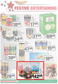 SUPERSPAR EASTERN CAPE : We've Got The Christmas You Deserve (23 November - 5 December 2021) Valid In | Bluewater Bay, Amalinda, Knysna, Heather Park, Jeffery's Bay, Rosehill, Sedgefield, Spandau, page 3