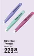 Tweezerman Mini Slant Tweezer Assorted-Each