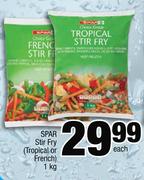Spar Stir Fry Tropical Or French-1Kg Each
