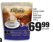 Cafe Enrista Coffee 3 In 1 Refill Pack (Selected)-500g Per Pack