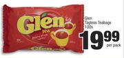 Glen Tagless Teabags-100s Per Pack