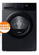 Samsung 9Kg Dryer With Heat Pump Technology DV90CGC2A0ABFA 