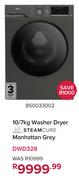 Defy 10/7Kg Washer/Dryer Steamcure Manhattan Grey DWD328 850033002