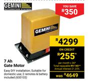 Gemini 7 Ah Gate Motor 650103