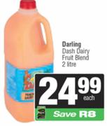 Darling Dash Dairy Fruit Blend-2Ltr