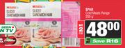 Spar Cold Meats Range-For 2 x 200g