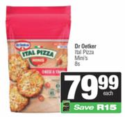 Dr Oetker Ital Pizza Mini's-8s Pack