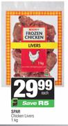 Spar Chicken Livers-1kg