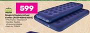 Campmaster Single & Double Airbed Combo F03910BK030D2