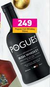 Pogues Irish Whisky-750ml