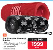 JBL Flip 6 Portable Bluetooth Speaker