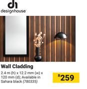 Designer House Wall Cladding 2.4m x 12.2m x 120mm 780335