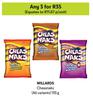 Willards Cheasnaks (All Variants)-For Any 3 x 135g