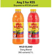 Wild Island Dairy Blend (All Variants)-For Any 2 x 1L