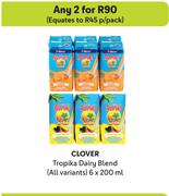 Clover Tropika Dairy Blend (All Variants)-For Any 2 x 6 x 200ml