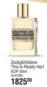 Zadig & Voltaire This Is Really Har EDP-50ml