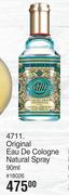 4711 Original Eau De Cologne Natural Spray-90ml