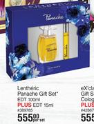 Lentheric Panache Gift Set EDT 100ml Plus EDT 15ml-Per Set