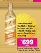 Johnnie Walker Gold Special Edition Scotch Whisky-750ml Each
