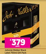 Johnnie Walker Black Label Gift Pack-750ml Each