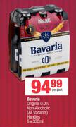 Bavaria Original 0.0% Non-Alcoholic (All Variants) Handies-24 x 330ml Per Pack