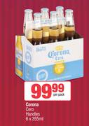 Corona Cero Handies-6 x 335ml Per Pack