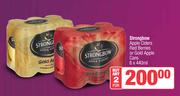 Strongbow Apple Ciders Red Berries Or Gold Apple Cans-For 2 x 6 x 440ml