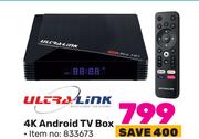 Ultra Link 4K Android TV Box