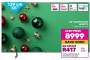 Hisense 55"(139cm) Quantum Dot ULED TV